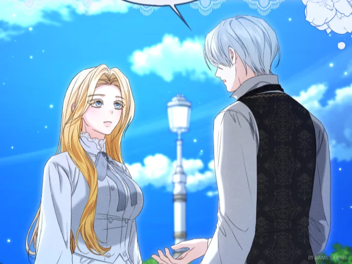 Adegan dan visual karakter utama dari manhwa Welcome to the Café of the Dark Guild's Successor - gambar 8