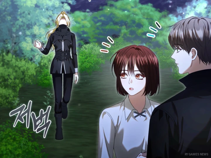 Adegan dan visual karakter utama dari manhwa Welcome to the Café of the Dark Guild's Successor - gambar 6