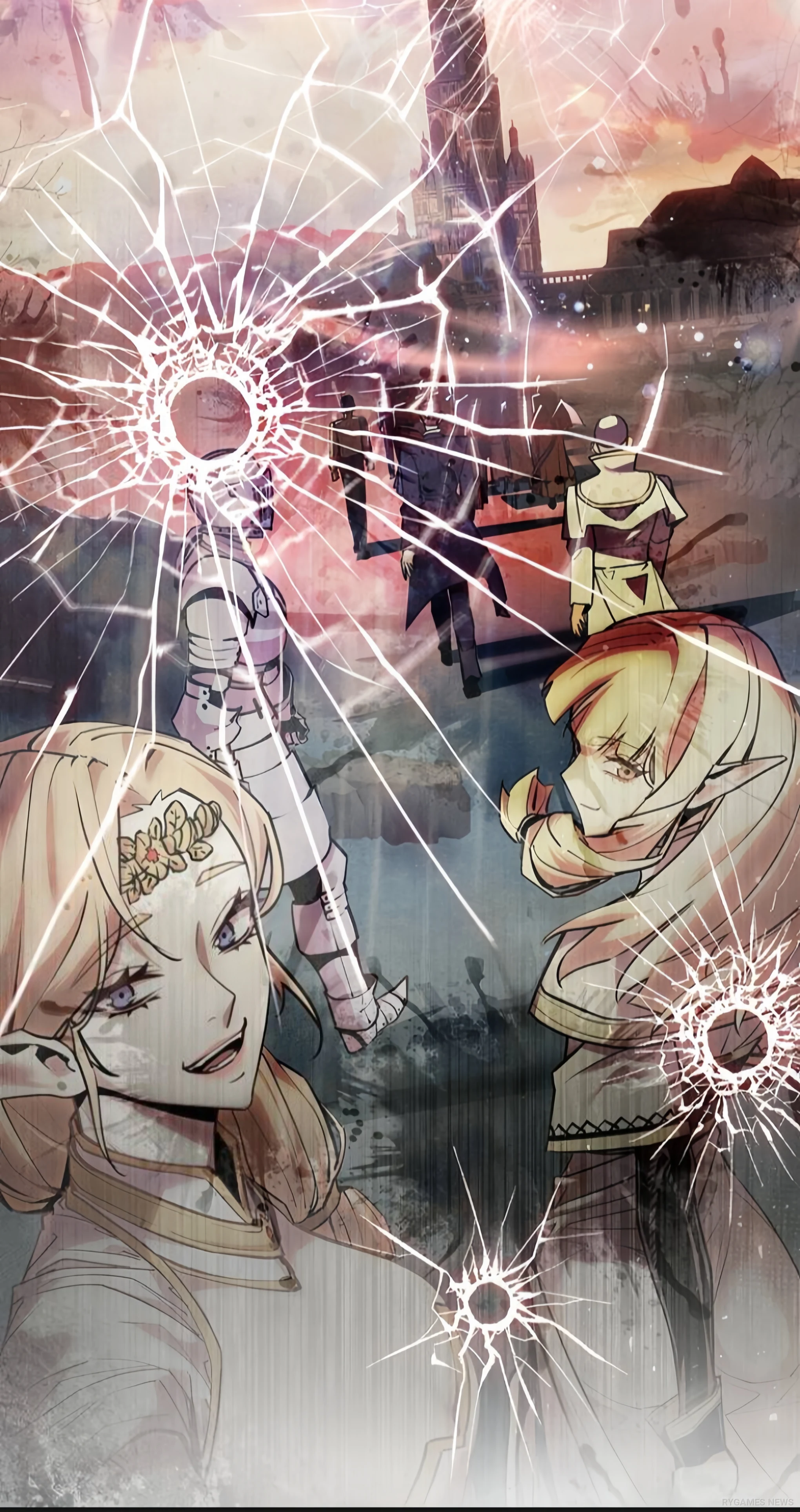Visual utama The Ruined World Was Mistaken for a Game - gambar 3