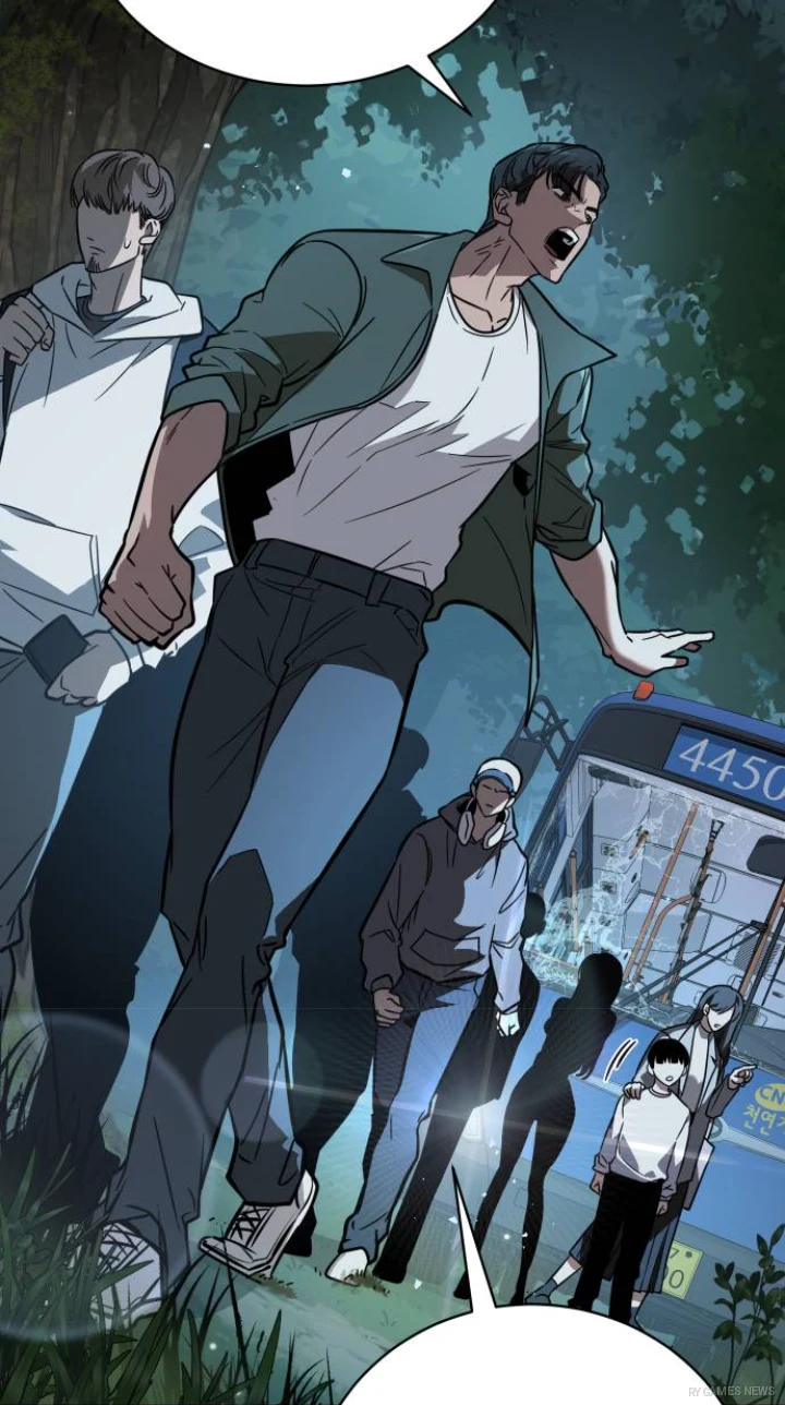 『생존지상주의（Survivalism）』のWebtoonシーン。 - gambar 4