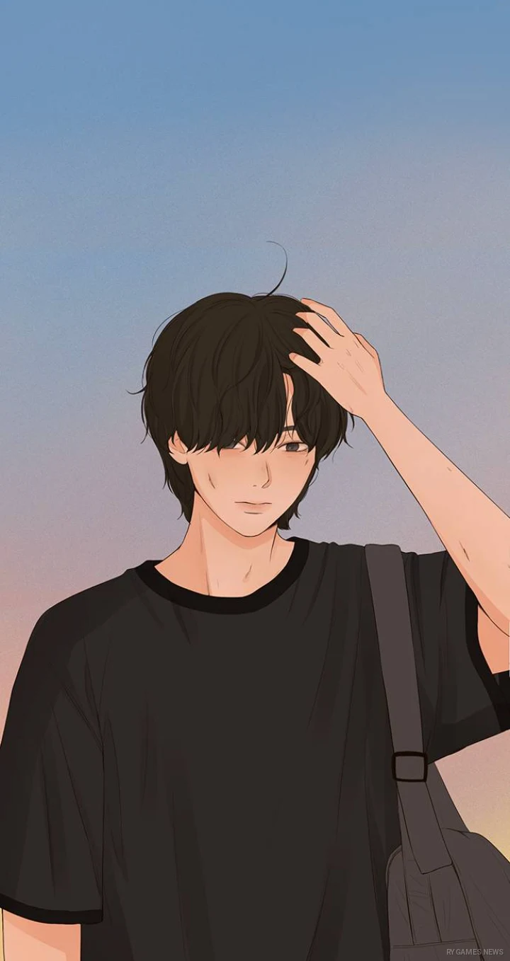 『은빛 눈이 반짝이던（The Silver Eyes Sparkled）』のWebtoonシーン。 - gambar 8