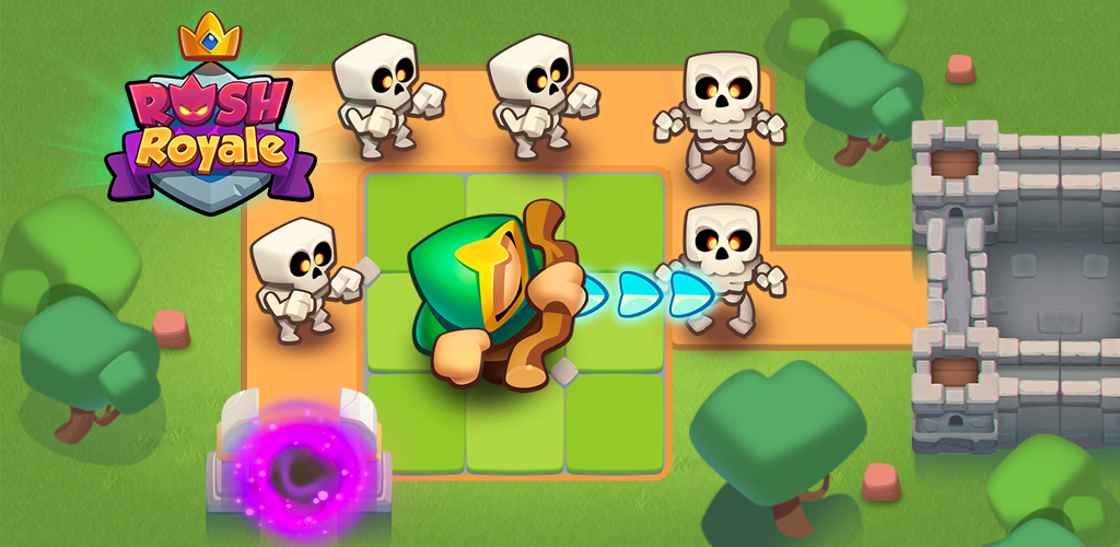 Rush Royale: Tower Defense TD Banner